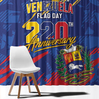 Venezuela Flag Day Window Curtain 220th Anniversary Heritage Pride