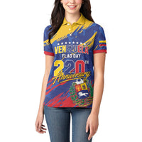Personalized Venezuela Flag Day Women Polo Shirt 220th Anniversary Heritage Pride