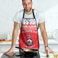 Norway Christmas Apron Lovely Nordic Gnome - Wonder Print Shop