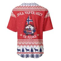 Norway Christmas Baseball Jersey Lovely Nordic Gnome - Wonder Print Shop