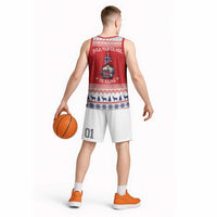 Norway Christmas Basketball Jersey Lovely Nordic Gnome - Wonder Print Shop