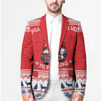 Norway Christmas Blazer Lovely Nordic Gnome - Wonder Print Shop