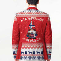 Norway Christmas Blazer Lovely Nordic Gnome - Wonder Print Shop