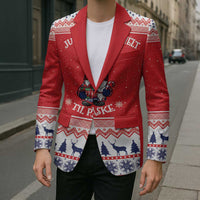 Norway Christmas Blazer Lovely Nordic Gnome - Wonder Print Shop