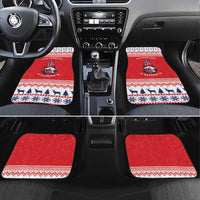 Norway Christmas Car Mats Lovely Nordic Gnome - Wonder Print Shop