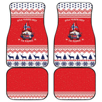 Norway Christmas Car Mats Lovely Nordic Gnome - Wonder Print Shop