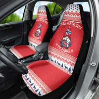Norway Christmas Car Seat Cover Lovely Nordic Gnome - Wonder Print Shop