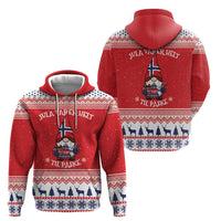Norway Christmas Hoodie Lovely Nordic Gnome - Wonder Print Shop