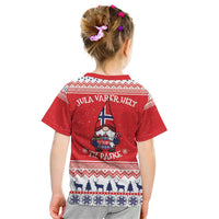 Norway Christmas Kid T Shirt Lovely Nordic Gnome - Wonder Print Shop