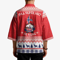 Norway Christmas Kimono Lovely Nordic Gnome - Wonder Print Shop