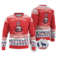 Norway Christmas Ugly Christmas Sweater Lovely Nordic Gnome - Wonder Print Shop