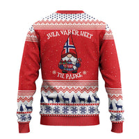 Norway Christmas Ugly Christmas Sweater Lovely Nordic Gnome - Wonder Print Shop