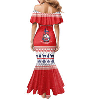 Norway Christmas Mermaid Dress Lovely Nordic Gnome - Wonder Print Shop