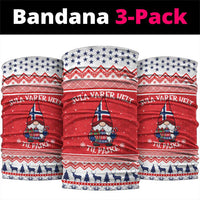 Norway Christmas Neck Gaiter Lovely Nordic Gnome - Wonder Print Shop