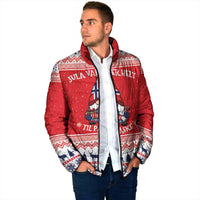 Norway Christmas Padded Jacket Lovely Nordic Gnome - Wonder Print Shop