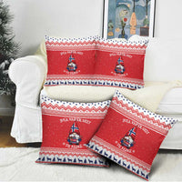 Norway Christmas Pillow Cover Lovely Nordic Gnome - Wonder Print Shop