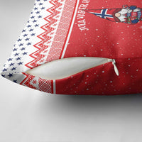 Norway Christmas Pillow Cover Lovely Nordic Gnome - Wonder Print Shop