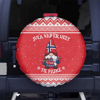 Norway Christmas Spare Tire Cover Lovely Nordic Gnome - Wonder Print Shop