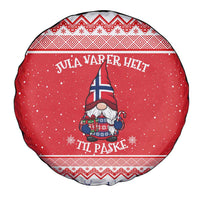 Norway Christmas Spare Tire Cover Lovely Nordic Gnome - Wonder Print Shop