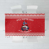 Norway Christmas Tablecloth Lovely Nordic Gnome - Wonder Print Shop