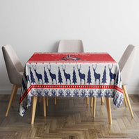 Norway Christmas Tablecloth Lovely Nordic Gnome - Wonder Print Shop