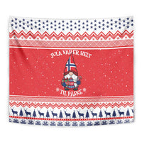 Norway Christmas Tapestry Lovely Nordic Gnome - Wonder Print Shop