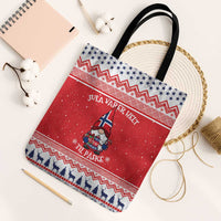 Norway Christmas Tote Bag Lovely Nordic Gnome - Wonder Print Shop