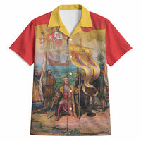Spain National Day Hawaiian Shirt Christopher Columbus Discovery 1492