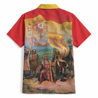 Spain National Day Hawaiian Shirt Christopher Columbus Discovery 1492