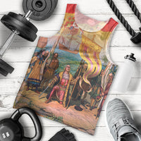 Spain National Day Men Tank Top Christopher Columbus Discovery 1492