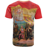 Spain National Day T Shirt Christopher Columbus Discovery 1492