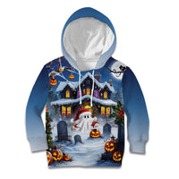 Halloween Christmas Kid Hoodie Funny Ghost Santa Christmas