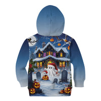 Halloween Christmas Kid Hoodie Funny Ghost Santa Christmas