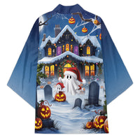 Halloween Christmas Kimono Funny Ghost Santa Christmas