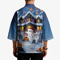 Halloween Christmas Kimono Funny Ghost Santa Christmas