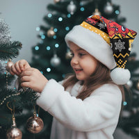 Carmarthenshire Wales Christmas Santa Hat Funny Welsh Red Dragon Beer Xmas - Wonder Print Shop