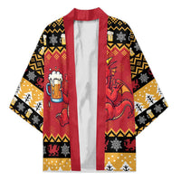 Carmarthenshire Wales Christmas Kimono Funny Welsh Red Dragon Beer Xmas - Wonder Print Shop