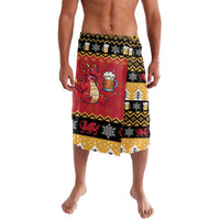 Carmarthenshire Wales Christmas Lavalava Funny Welsh Red Dragon Beer Xmas - Wonder Print Shop