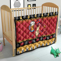 Carmarthenshire Wales Christmas Quilt Funny Welsh Red Dragon Beer Xmas - Wonder Print Shop