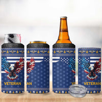 US Navy 250th Anniversary Veteran 4 in 1 Can Cooler Tumbler - Wonder Print Shop