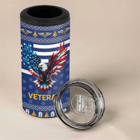 US Navy 250th Anniversary Veteran 4 in 1 Can Cooler Tumbler - Wonder Print Shop
