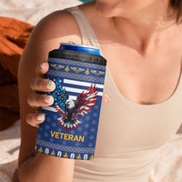US Navy 250th Anniversary Veteran 4 in 1 Can Cooler Tumbler - Wonder Print Shop