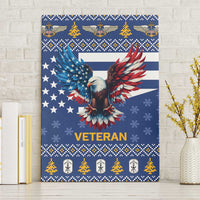 US Navy 250th Anniversary Veteran Canvas Wall Art - Wonder Print Shop