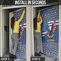 US Navy 250th Anniversary Veteran Door Cover - Wonder Print Shop