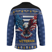 US Navy 250th Anniversary Veteran Hockey Jersey - Wonder Print Shop