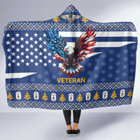 US Navy 250th Anniversary Veteran Hooded Blanket - Wonder Print Shop