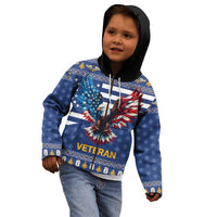 US Navy 250th Anniversary Veteran Kid Hoodie - Wonder Print Shop