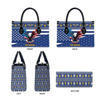 US Navy 250th Anniversary Veteran Leather Bag - Wonder Print Shop