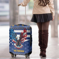 US Navy 250th Anniversary Veteran Luggage Cover - Wonder Print Shop
