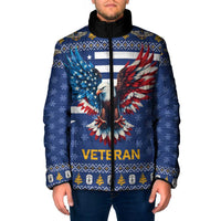 US Navy 250th Anniversary Veteran Padded Jacket - Wonder Print Shop